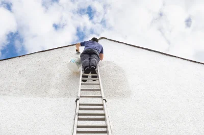 Peinture extérieure au Bas Ségala — façades et ravalement